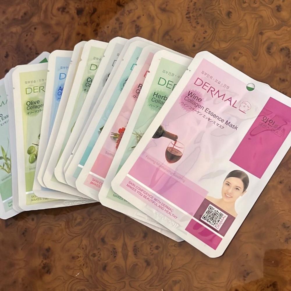 14 collagen face masks